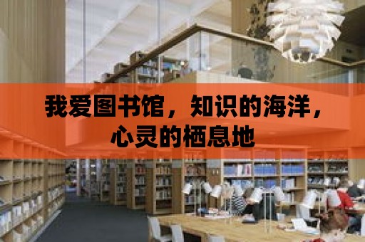 我愛圖書館，知識的海洋，心靈的棲息地