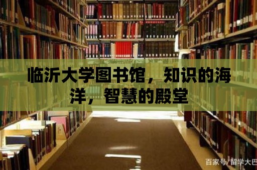 臨沂大學圖書館，知識的海洋，智慧的殿堂