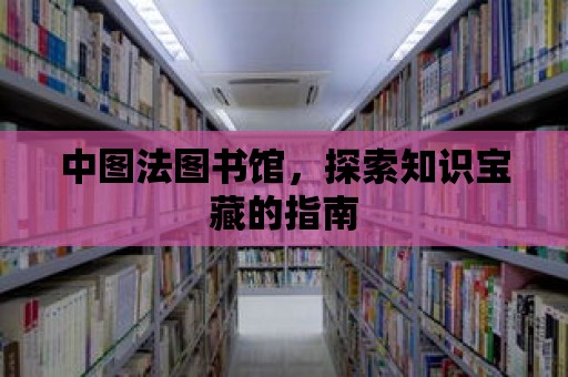 中圖法圖書館，探索知識寶藏的指南