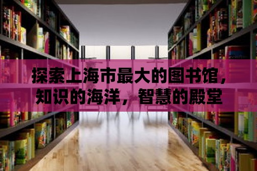 探索上海市最大的圖書館，知識的海洋，智慧的殿堂