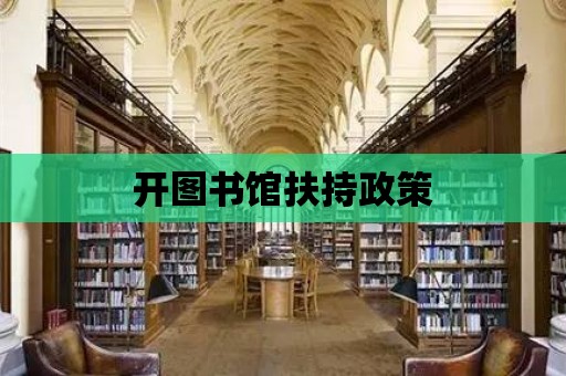 開圖書館扶持政策