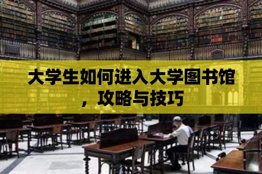 大學(xué)生如何進(jìn)入大學(xué)圖書館，攻略與技巧