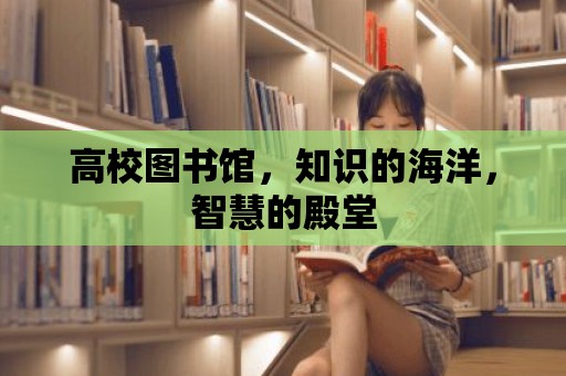 高校圖書館，知識(shí)的海洋，智慧的殿堂