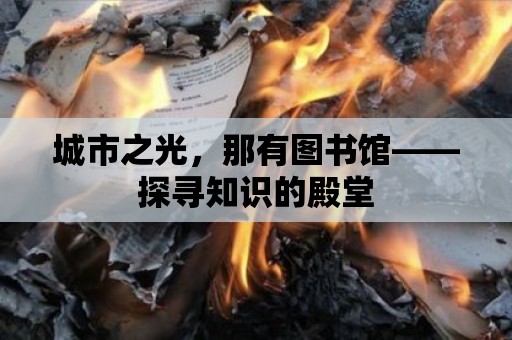 城市之光，那有圖書館——探尋知識的殿堂