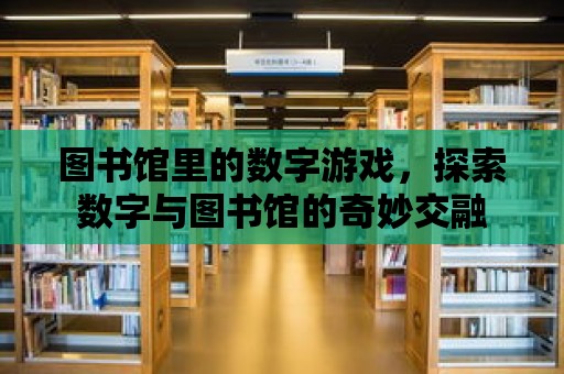 圖書館里的數字游戲，探索數字與圖書館的奇妙交融