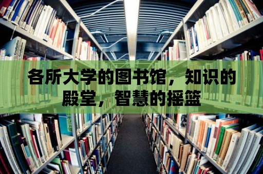 各所大學(xué)的圖書館，知識的殿堂，智慧的搖籃