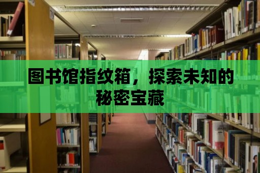 圖書館指紋箱，探索未知的秘密寶藏