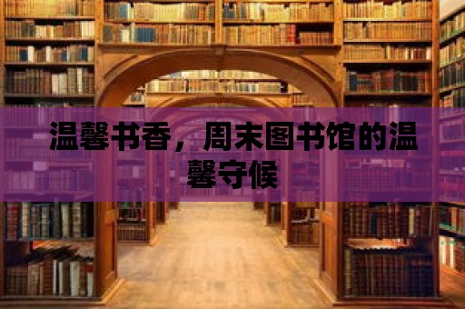 溫馨書香，周末圖書館的溫馨守候