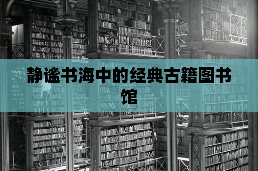 靜謐書海中的經典古籍圖書館