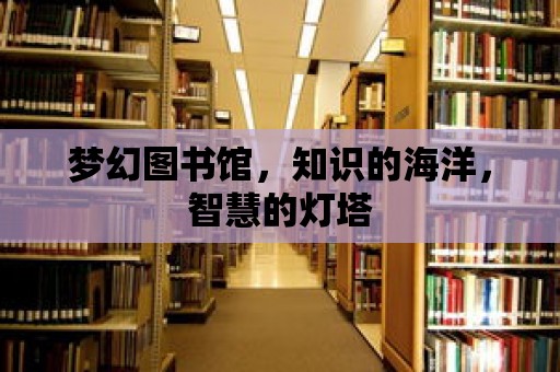 夢幻圖書館，知識的海洋，智慧的燈塔