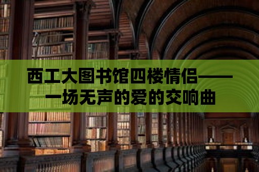 西工大圖書館四樓情侶——一場無聲的愛的交響曲