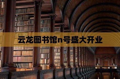 云龍圖書館n號盛大開業