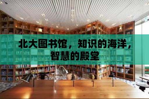 北大圖書館，知識的海洋，智慧的殿堂