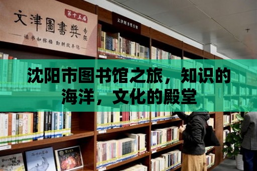 沈陽市圖書館之旅，知識的海洋，文化的殿堂