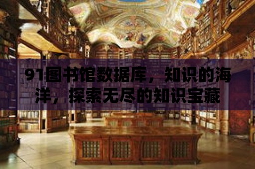 91圖書館數據庫，知識的海洋，探索無盡的知識寶藏