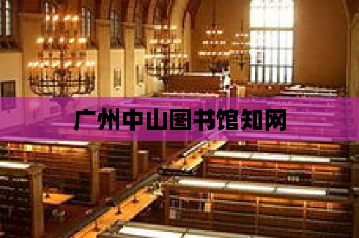 廣州中山圖書館知網