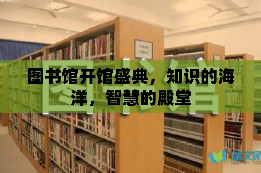 圖書館開館盛典，知識的海洋，智慧的殿堂