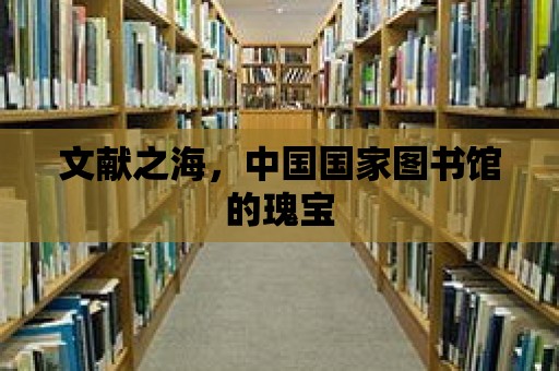 文獻之海，中國國家圖書館的瑰寶