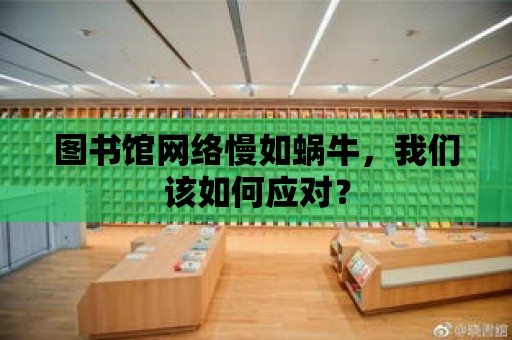 圖書館網絡慢如蝸牛，我們該如何應對？