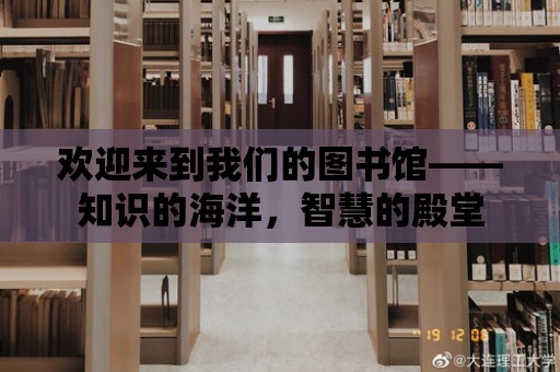 歡迎來到我們的圖書館——知識的海洋，智慧的殿堂