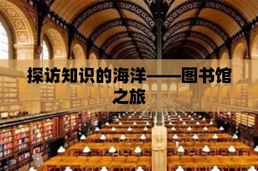 探訪知識的海洋——圖書館之旅