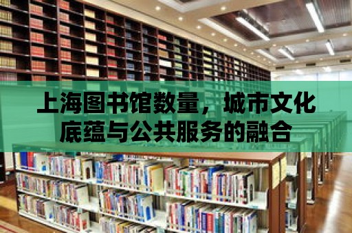 上海圖書館數量，城市文化底蘊與公共服務的融合