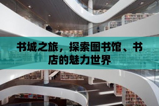 書城之旅，探索圖書館、書店的魅力世界