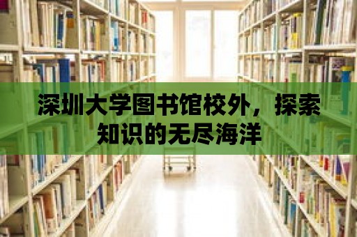 深圳大學圖書館校外，探索知識的無盡海洋