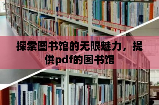 探索圖書館的無限魅力，提供pdf的圖書館