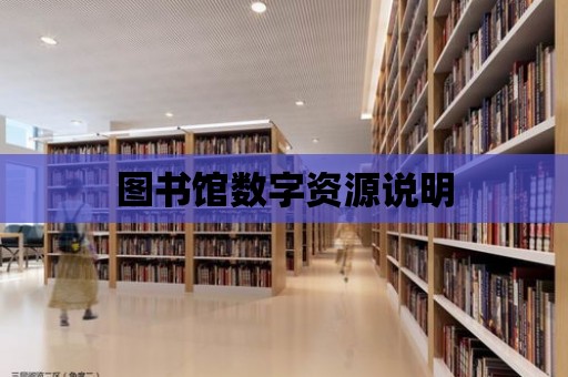 圖書館數字資源說明