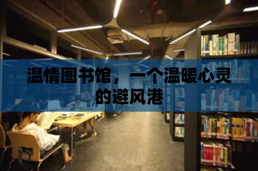 溫情圖書館，一個溫暖心靈的避風港