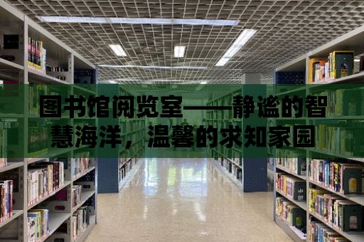 圖書館閱覽室——靜謐的智慧海洋，溫馨的求知家園