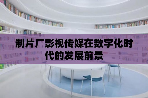 制片廠影視傳媒在數字化時代的發展前景