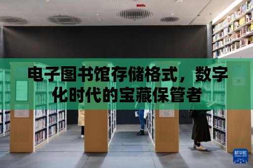 電子圖書館存儲格式，數字化時代的寶藏保管者