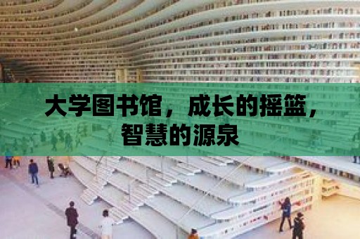 大學圖書館，成長的搖籃，智慧的源泉