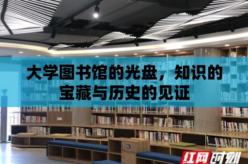 大學圖書館的光盤，知識的寶藏與歷史的見證