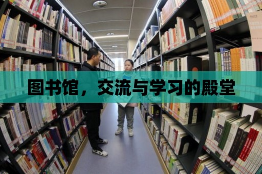 圖書館，交流與學習的殿堂