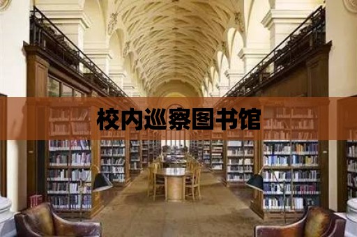 校內巡察圖書館