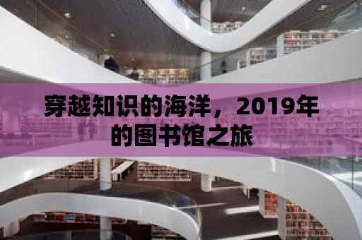 穿越知識的海洋，2019年的圖書館之旅