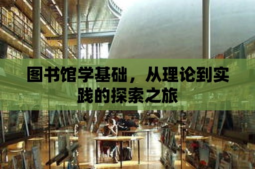 圖書館學(xué)基礎(chǔ)，從理論到實踐的探索之旅