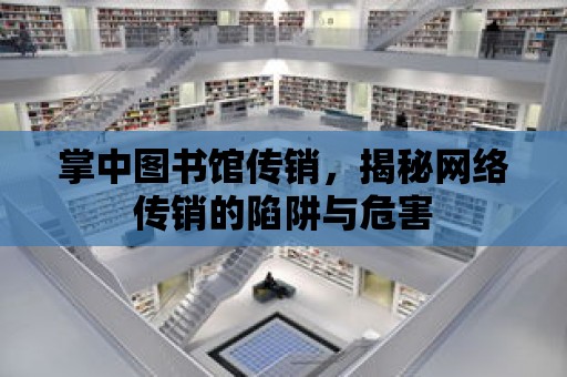 掌中圖書館傳銷，揭秘網絡傳銷的陷阱與危害