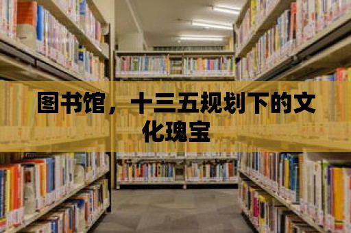 圖書館，十三五規(guī)劃下的文化瑰寶