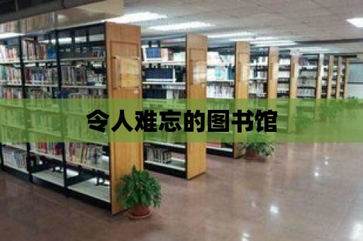 令人難忘的圖書館