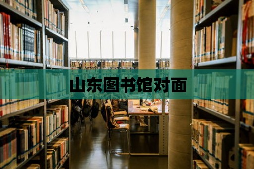 山東圖書館對面