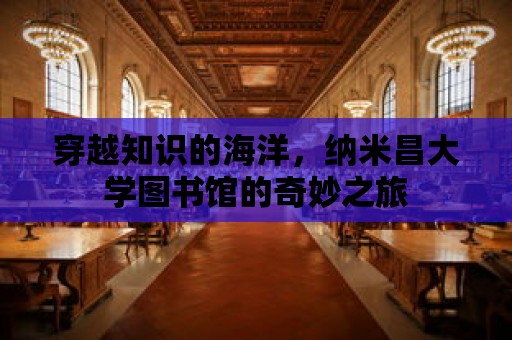 穿越知識的海洋，納米昌大學(xué)圖書館的奇妙之旅