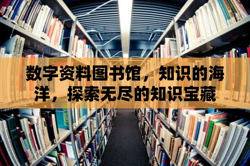 數(shù)字資料圖書館，知識的海洋，探索無盡的知識寶藏