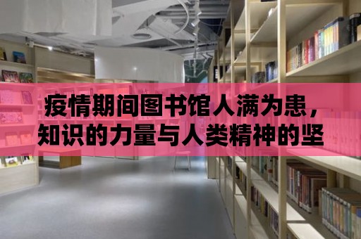 疫情期間圖書館人滿為患，知識的力量與人類精神的堅守