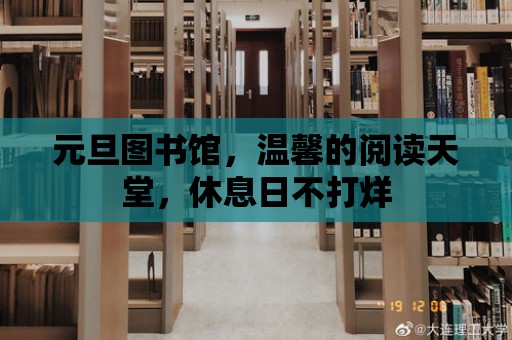 元旦圖書館，溫馨的閱讀天堂，休息日不打烊