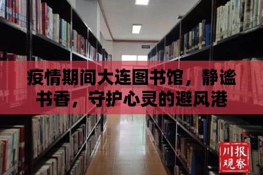 疫情期間大連圖書館，靜謐書香，守護心靈的避風港