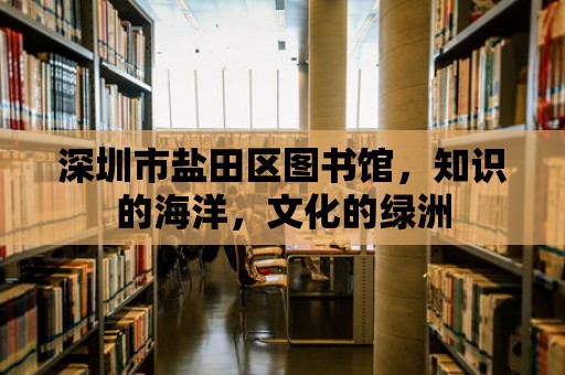 深圳市鹽田區圖書館，知識的海洋，文化的綠洲